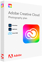 Adobe Photography Plan (Photoshop + Lightroom) 1 год