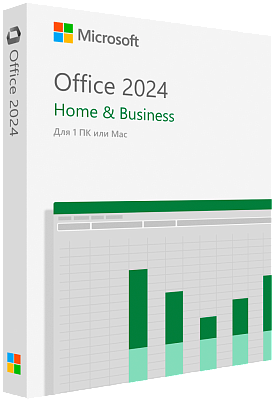 Microsoft Office 2024 Home and Business для Windows и MacOS с привязкой